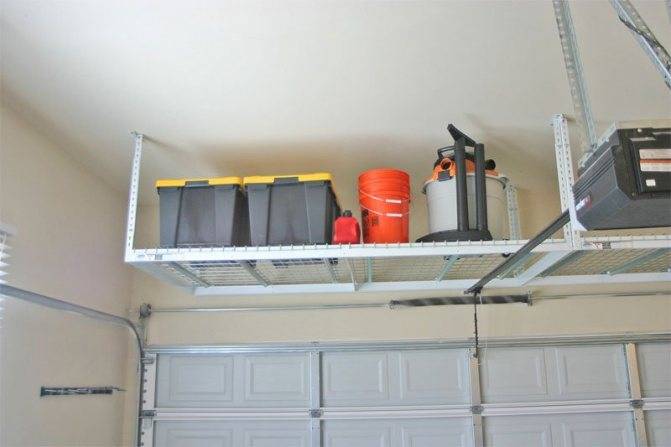 Стеллаж в гараж своими руками: подвесные полки для инструментов, металлические и деревянные конструкции