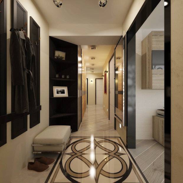 Дизайн коридора в панельном доме: фото - ремонт квартир фото