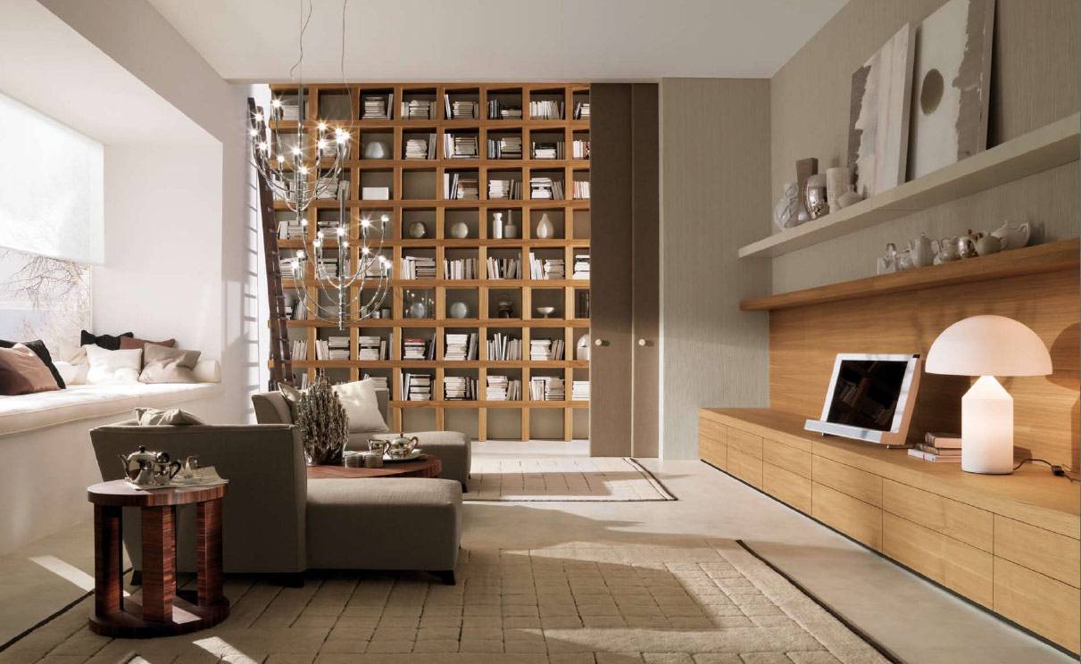 Перегородка в гостиной: 100 фото красивых идей - дизайн интерьера