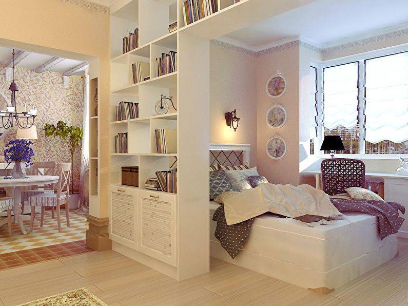 Дизайн спальной и детской в одной комнате