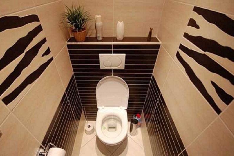 Туалет в хрущевке: особенности дизайна и 60+ фото готовых решений