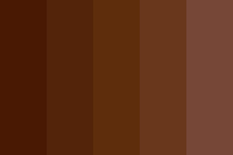 Оттенки коричневого цвета