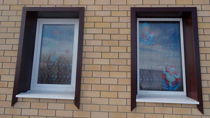 Наружные откосы на окнах: отделка оконных проемов своими руками