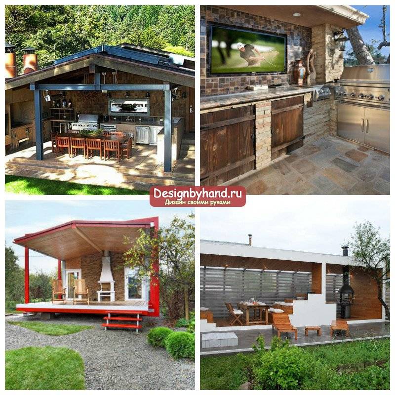 Летняя кухня на даче: 50 фото, проекты, рекомендации