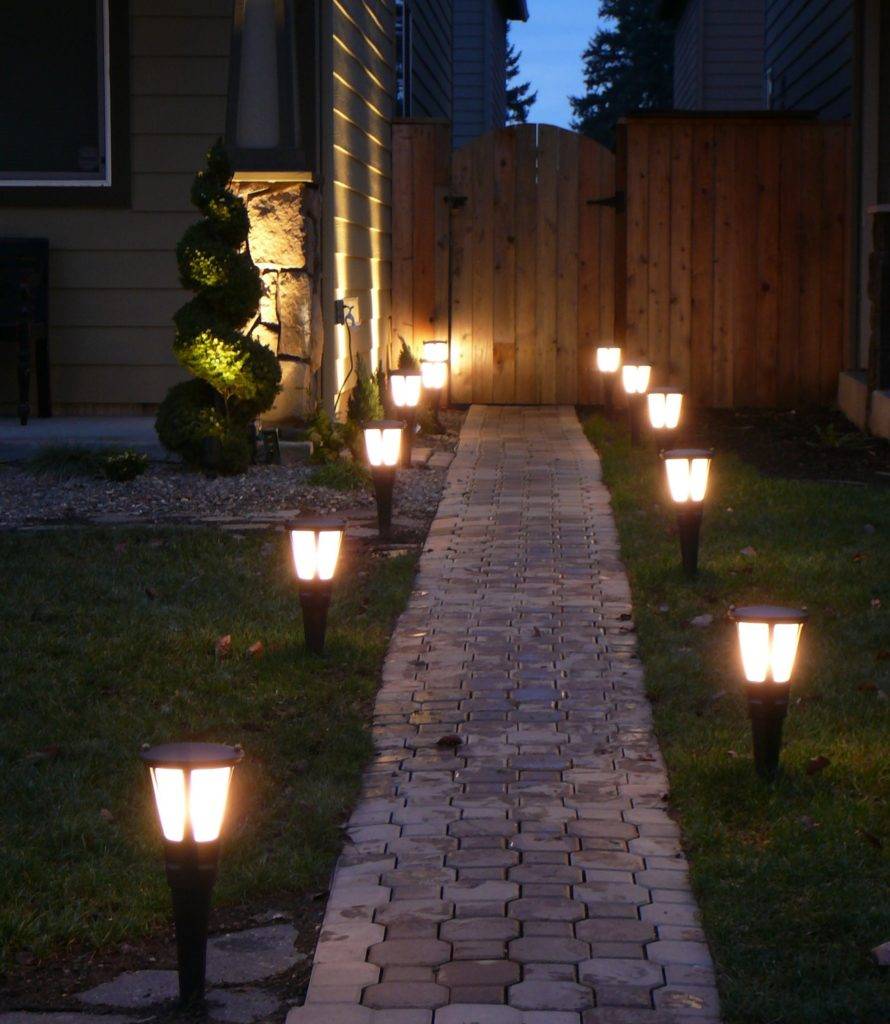 Использование уличных фонарей на даче или загородном доме