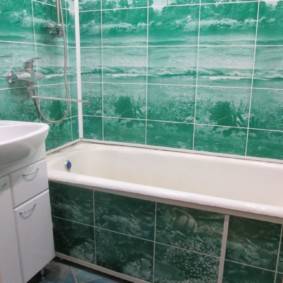Пластиковые панели для ванной — улучшаем декор в ванной (55 фото)