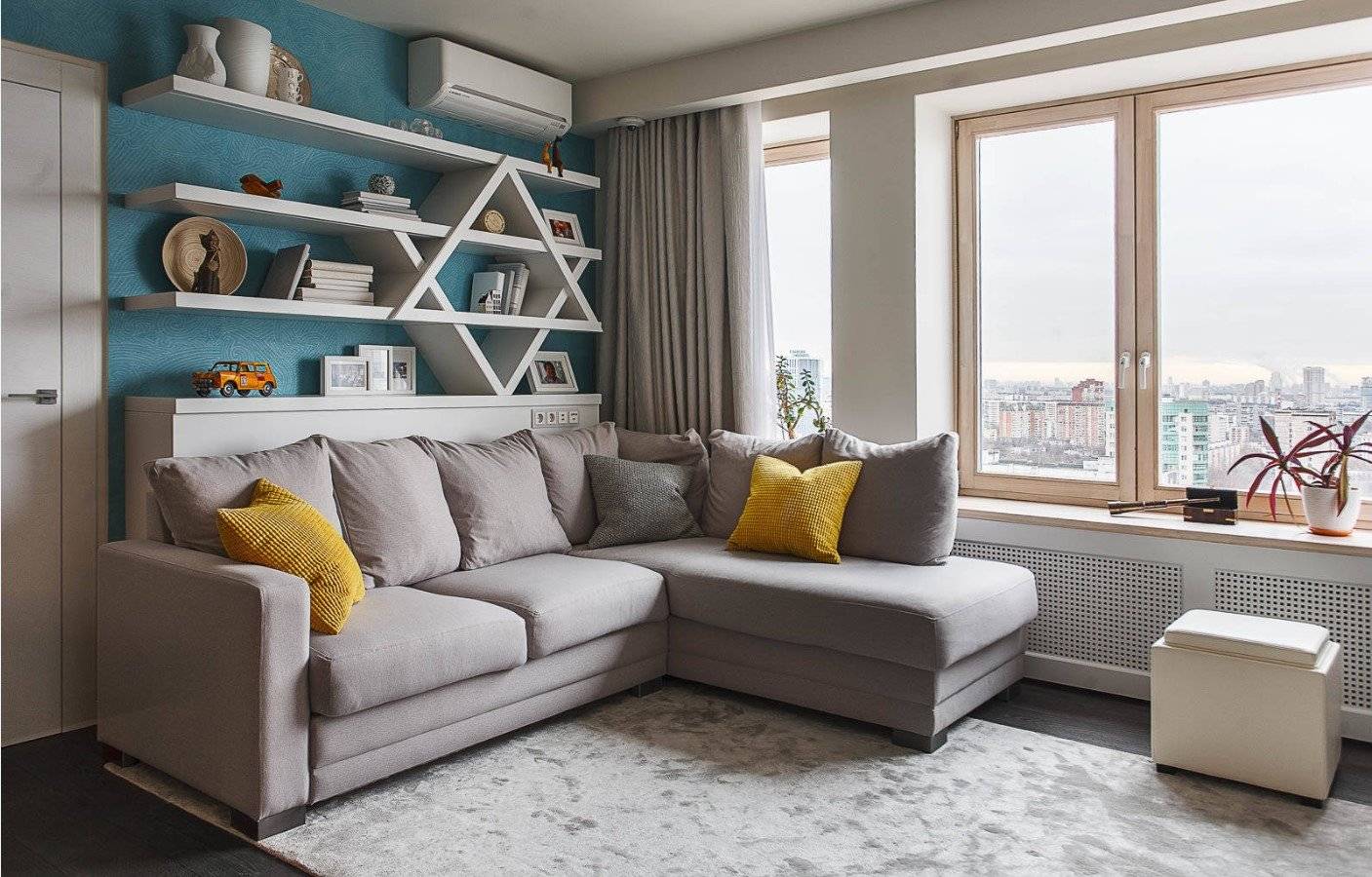 Угловые диваны в гостиную (94 фото): большой мягкий диван, выбираем размеры для маленькой гостиной, красивые идеи дизайна в интерьере