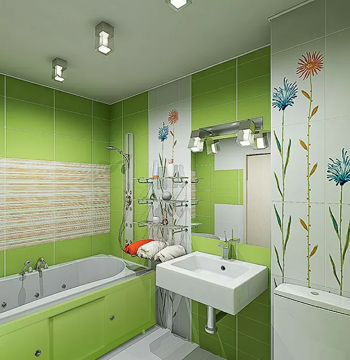 Дизайн ванной комнаты в «хрущевке»