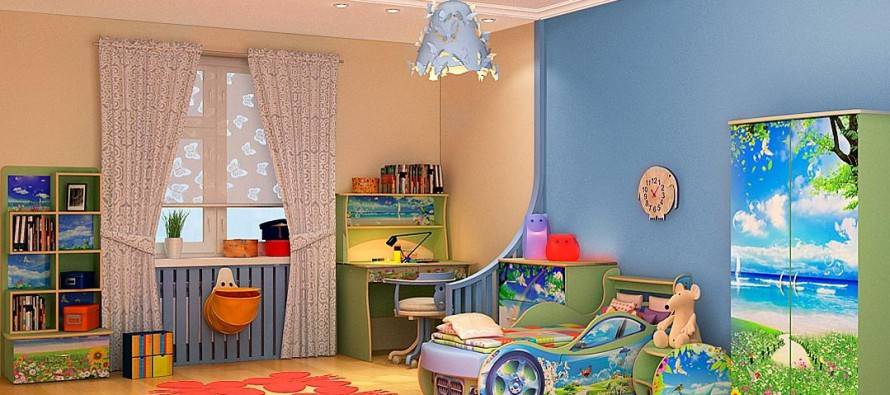 Освещение в детской комнате: правила и варианты