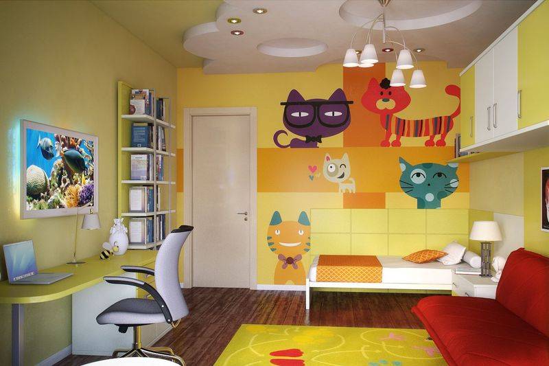 Дизайнерские секреты и приемы оформления детской комнаты