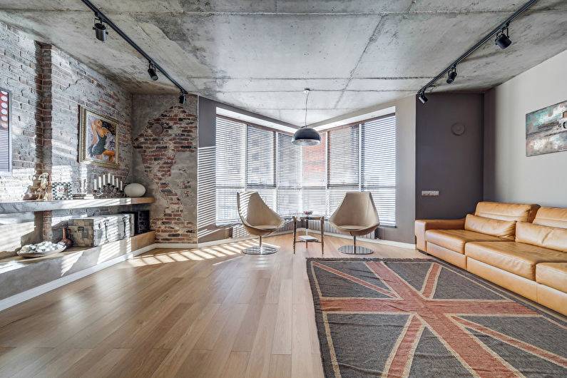 Современный стиль лофт в интерьере квартиры: идеи дизайна и оформления квартиры в стиле лофт