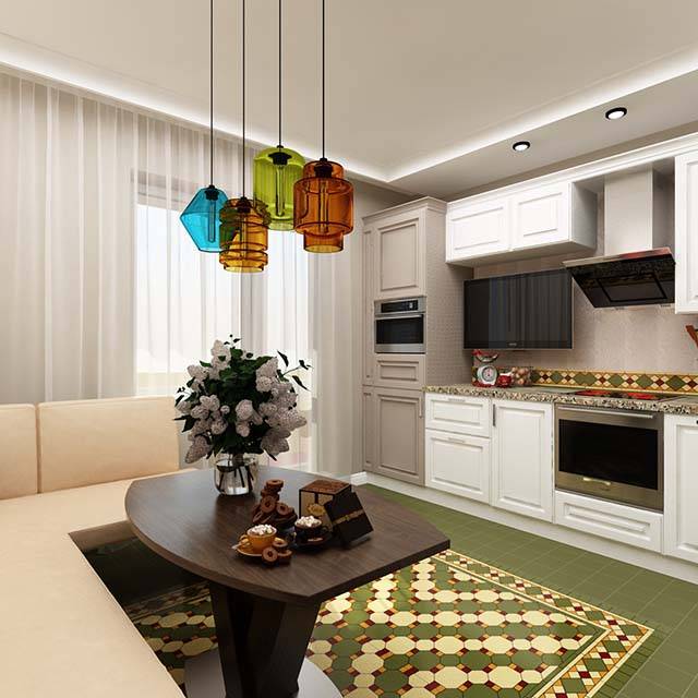 Дизайн кухни 10 кв. м с диваном (53 фото): планировка и зонирование помещения 10 квадратных метров. идеи оформления интерьера