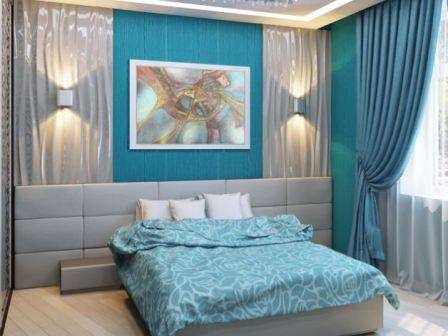 Серо-голубая спальня (40 фото): как оформить дизайн интерьера в холодных тонах