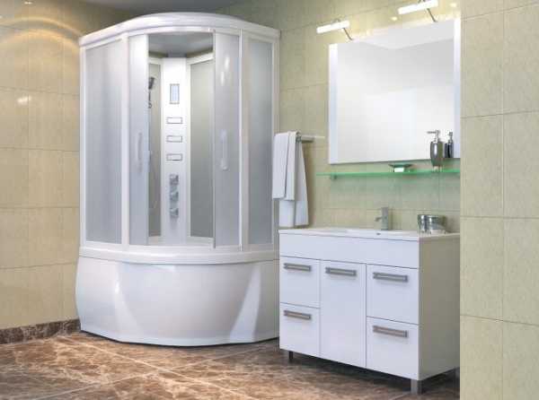 Дизайн ванной комнаты с душевой кабиной (фото) – идеи интерьера и планировки