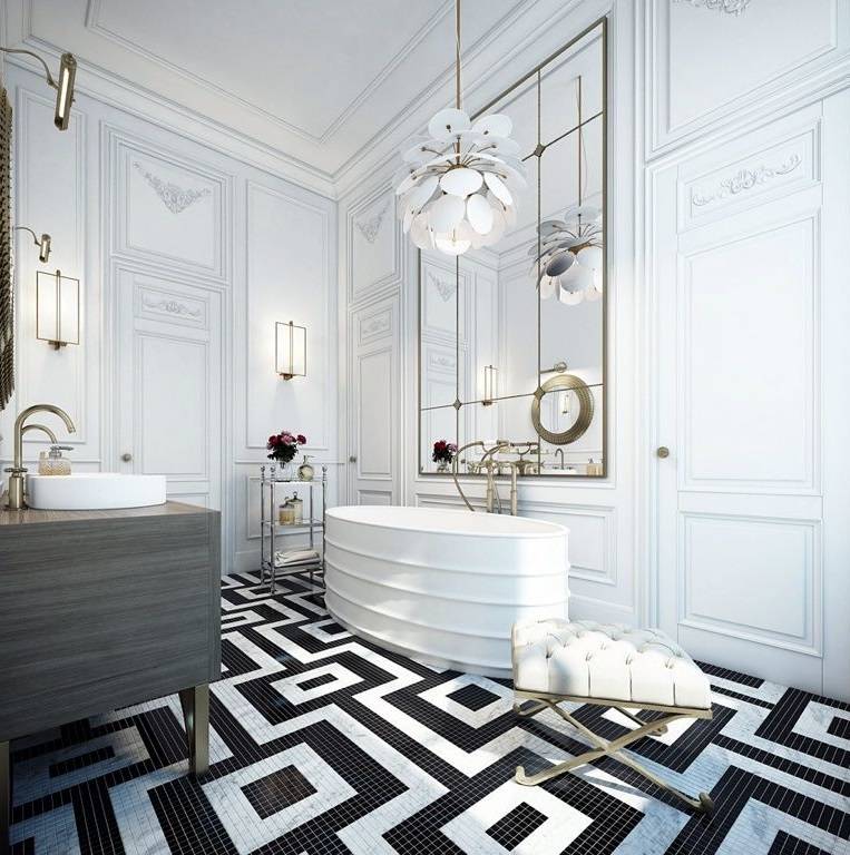 Дизайн белой ванной комнаты: преимущества и недостатки - 75 фото