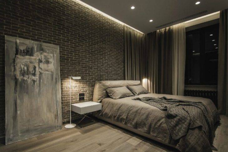 Дизайн большой спальни: фото комнаты с мебелью в светлых и темных тонах