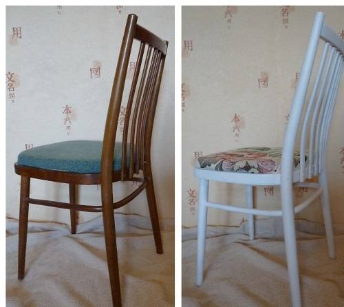 Декор стульев своими руками, примеры дизайна и способов на фото