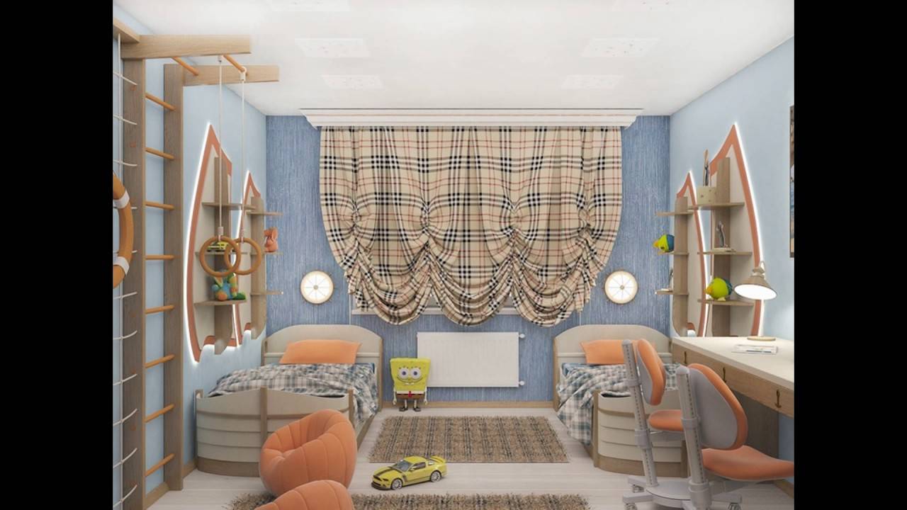 Советы по выбору дизайна римских штор для детской комнаты