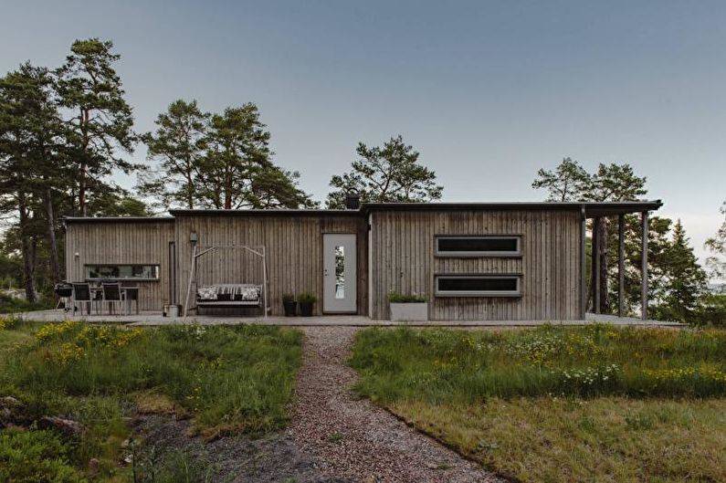Архитектурные особенности домов в скандинавском стиле