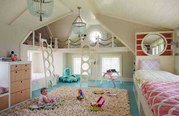 Оформление детской комнаты для девочки и мальчика: дизайн интерьера