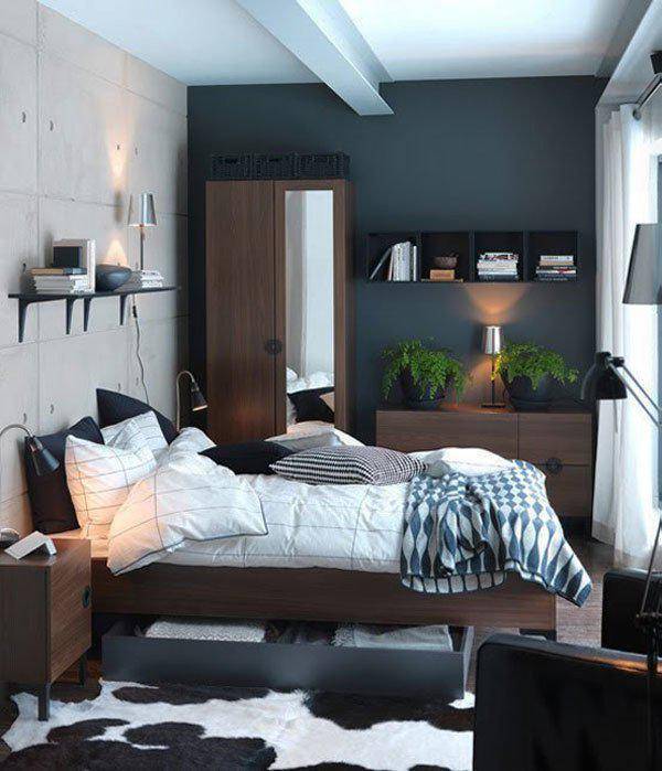 Дизайн маленькой спальни: практичные идеи и фото в интерьере